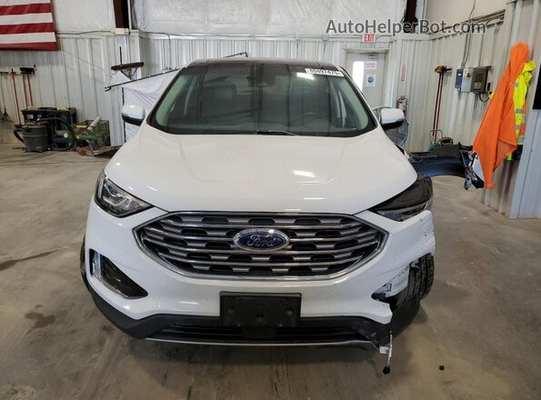2FMPK4J98LBA68736 2020 FORD EDGE White Widok z przodu
