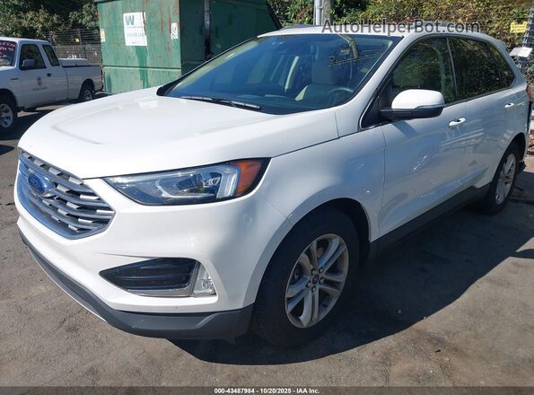 2FMPK4J98LBB38980 2020 FORD EDGE White Przód lewy