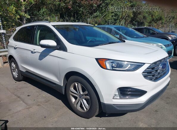 2FMPK4J98LBB38980 2020 FORD EDGE White Widok wnętrza z tyłu