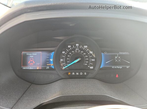 2FMPK4J98RBA82077 2024 FORD EDGE Gray Սարքավորումների վահանակի տեսք