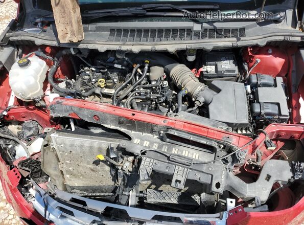 2FMPK4J99LBA98750 2020 FORD EDGE Red ძრავის განყოფილების ხედი