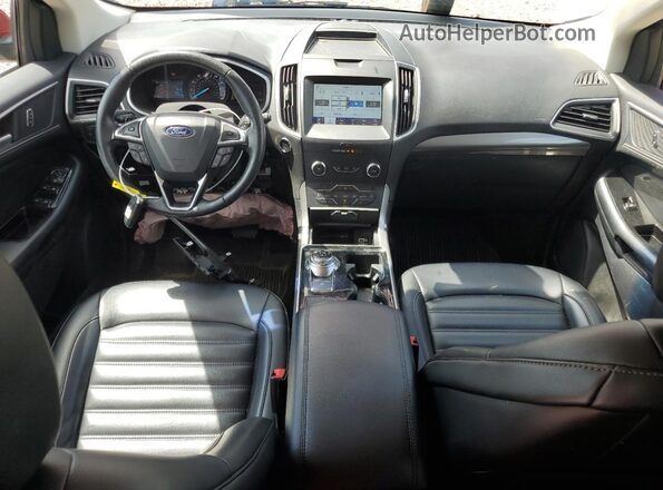 2FMPK4J99LBA98750 2020 FORD EDGE Red წინა პანელის ხედი