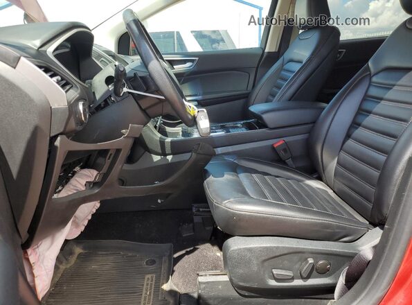 2FMPK4J99LBA98750 2020 FORD EDGE Red წინა სალონის ხედი