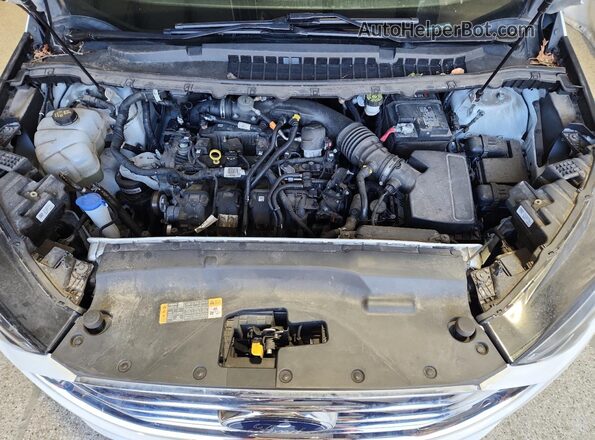 2FMPK4J99LBB15918 2020 FORD EDGE White ძრავის განყოფილების ხედი