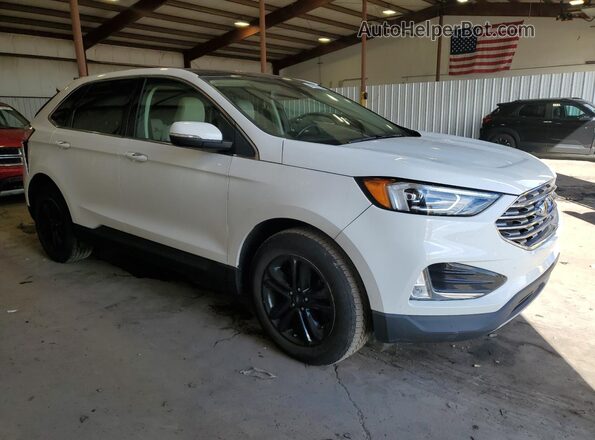 2FMPK4J99LBB43962 2020 FORD EDGE Белый Передняя правая четверть