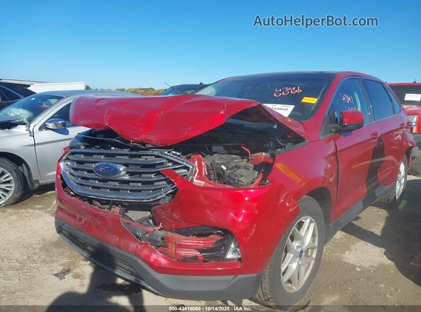 2FMPK4J99MBA11947 2021 FORD EDGE Red 