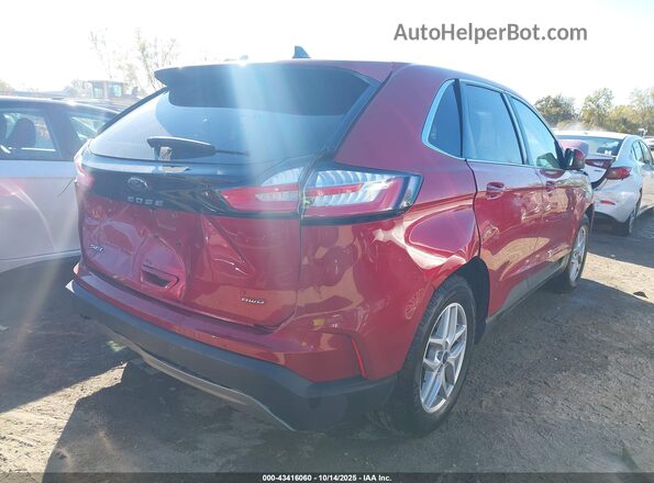 2FMPK4J99MBA11947 2021 FORD EDGE Red 