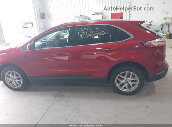 2FMPK4J9XMBA20771 2021 FORD EDGE Red 
