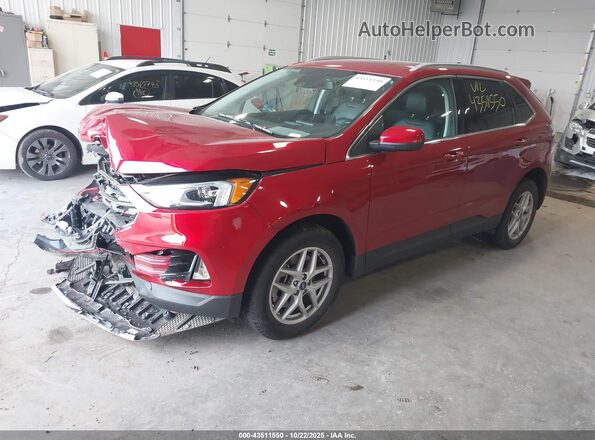 2FMPK4J9XMBA20771 2021 FORD EDGE Red 