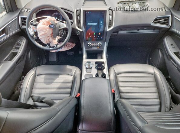 2FMPK4J9XRBA12287 2024 FORD EDGE Silver Вид панелі приладів