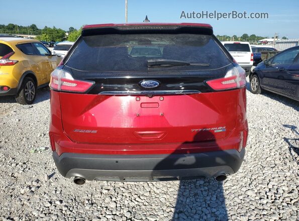 2FMPK4K91LBB23008 2020 FORD EDGE Red Հետևի տեսք