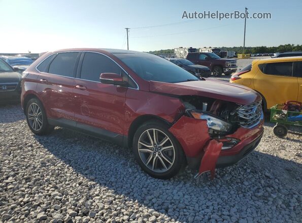 2FMPK4K91LBB23008 2020 FORD EDGE Red Առջևի աջ