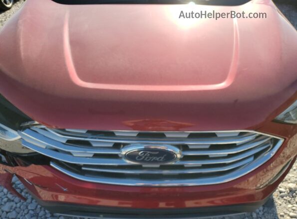 2FMPK4K91LBB23008 2020 FORD EDGE Red Շարժիչի բաժամունքի տեսք