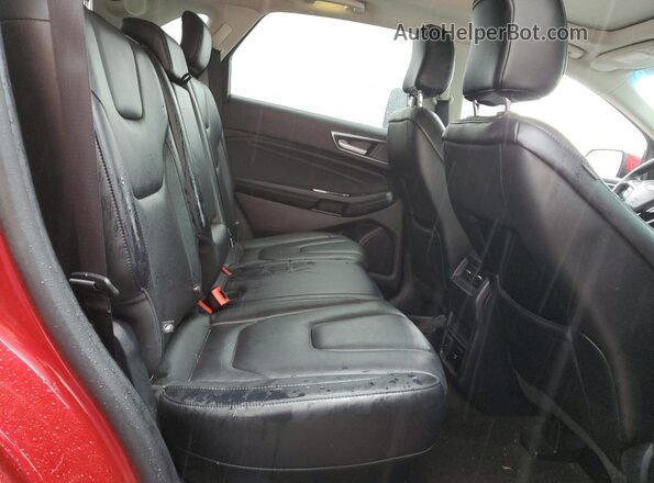 2FMPK4K91LBB30363 2020 FORD EDGE Бордовый Вид задней части салона