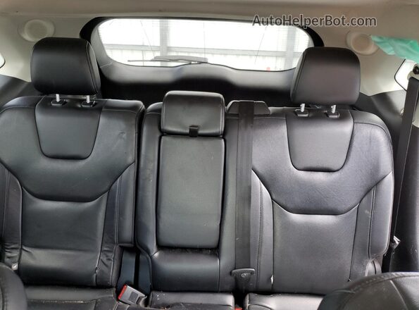 2FMPK4K92LBA16758 2020 FORD EDGE Черный Вид задних сидений