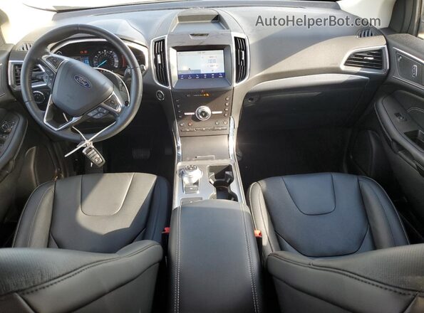 2FMPK4K95LBB49255 2020 FORD EDGE Gray Dashboard view