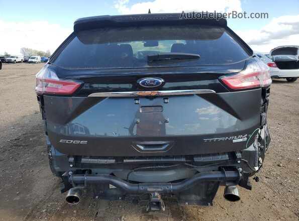 2FMPK4K95LBB49255 2020 FORD EDGE Gray Rear view
