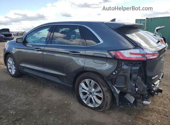 2FMPK4K95LBB49255 2020 FORD EDGE Gray Rear left