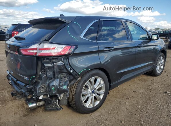 2FMPK4K95LBB49255 2020 FORD EDGE Gray Rear right