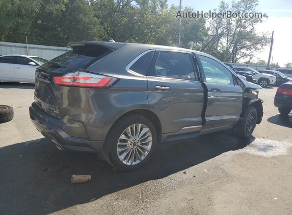 2FMPK4K95LBB64113 2020 FORD EDGE Gray უკანა მარჯვენა
