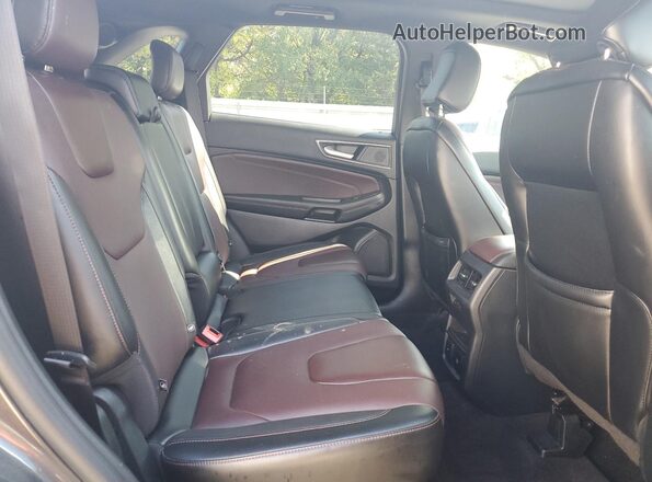 2FMPK4K95LBB64113 2020 FORD EDGE Gray უკანა სალონის ხედი