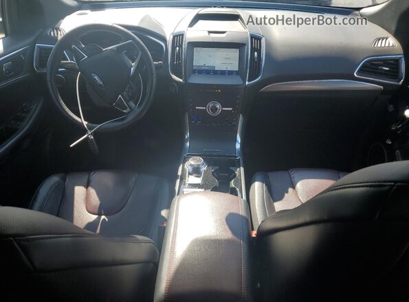2FMPK4K95LBB64113 2020 FORD EDGE Gray წინა პანელის ხედი