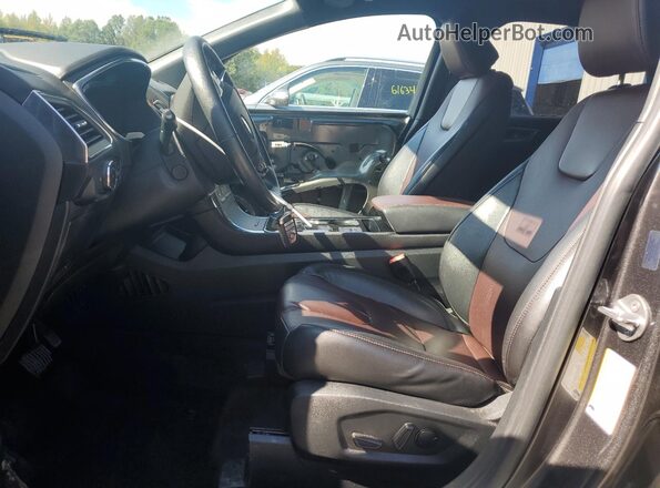 2FMPK4K95LBB64113 2020 FORD EDGE Gray წინა სალონის ხედი