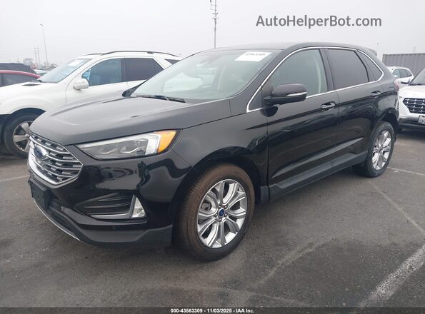 2FMPK4K96NBA53296 2022 FORD EDGE Black Front left