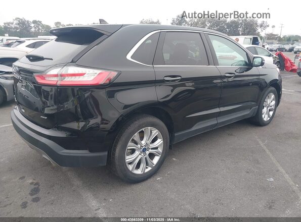 2FMPK4K96NBA53296 2022 FORD EDGE Black Rear right