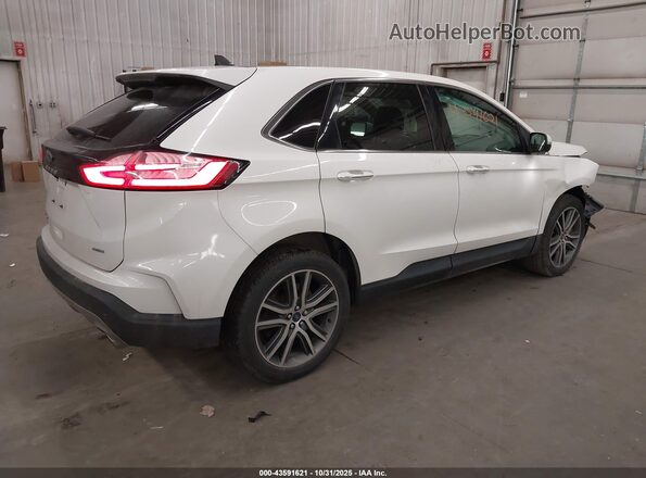 2FMPK4K97MBA49238 2021 FORD EDGE White Հետևի աջ