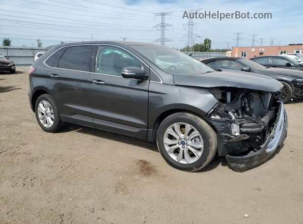 2FMPK4K98LBA06686 2020 FORD EDGE Gray წინა მარჯვენა