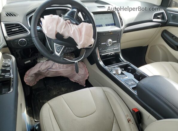 2FMPK4K98LBA06686 2020 FORD EDGE Gray წინა პანელის ხედი