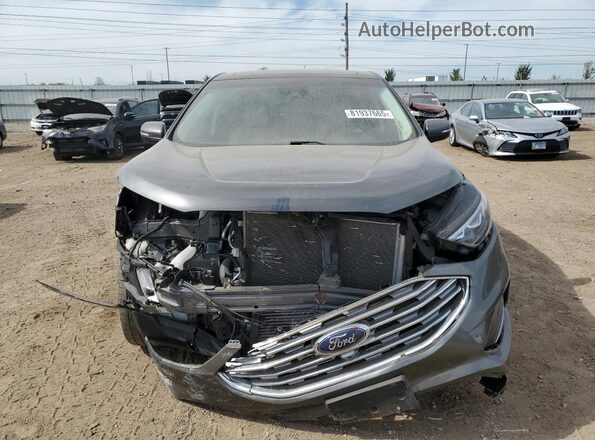 2FMPK4K98LBA06686 2020 FORD EDGE Gray წინა ხედი