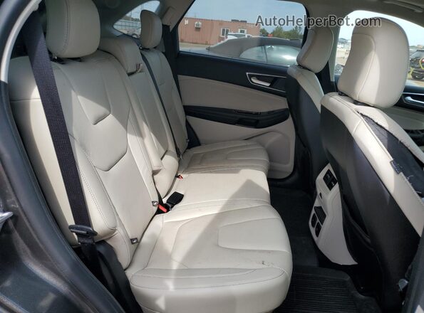 2FMPK4K98LBA06686 2020 FORD EDGE Gray უკანა სალონის ხედი