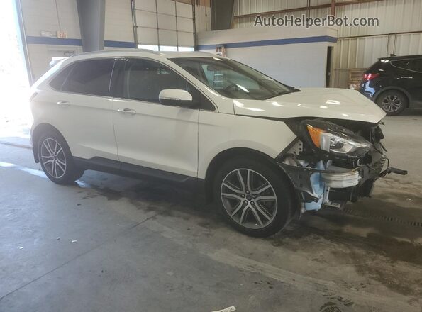 2FMPK4K98LBA82456 2020 FORD EDGE White Front right