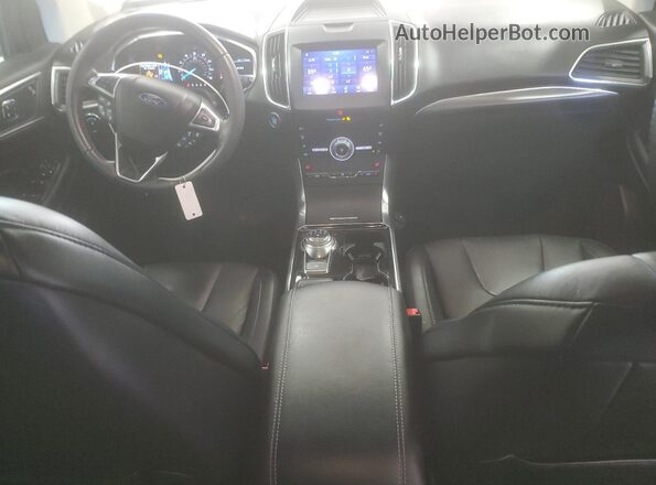 2FMPK4K98LBA82456 2020 FORD EDGE White Dashboard view