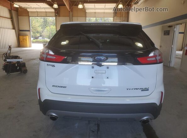 2FMPK4K98LBA82456 2020 FORD EDGE White Rear view