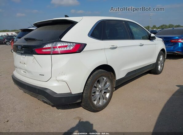 2FMPK4K98PBA55473 2023 FORD EDGE White Հետևի աջ