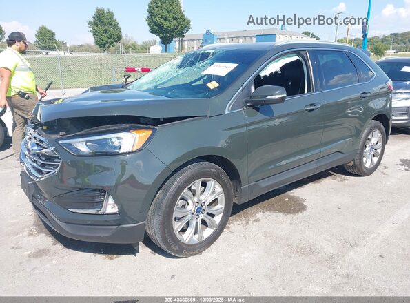 2FMPK4K9XNBA82994 2022 FORD EDGE Серый Передняя левая четверть