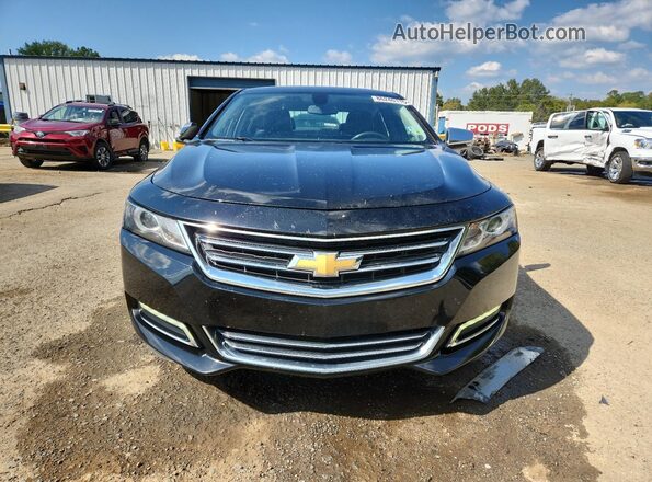 2G1105S30L9103897 2020 CHEVROLET IMPALA Black Widok z przodu