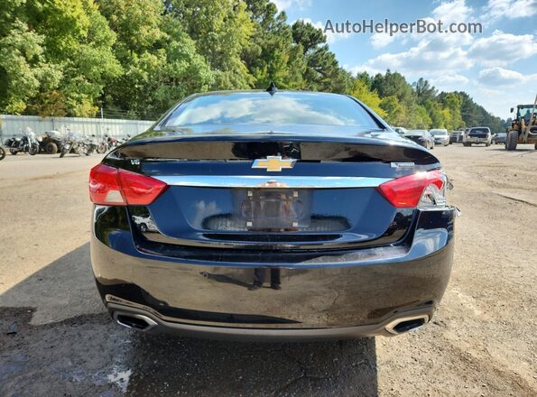 2G1105S30L9103897 2020 CHEVROLET IMPALA Black Widok z tyłu