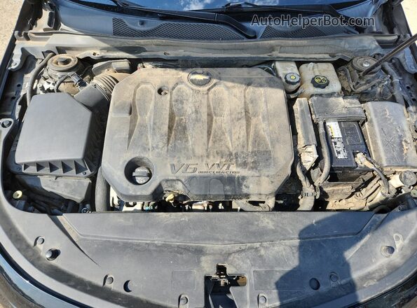 2G1105S30L9103897 2020 CHEVROLET IMPALA Black Widok wnętrza z tyłu