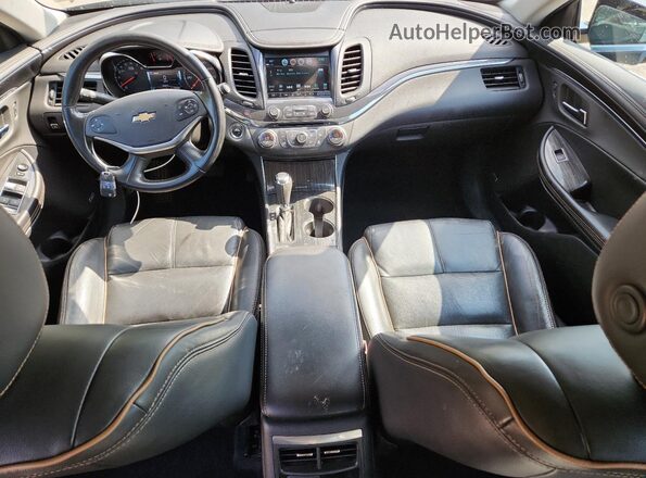2G1105S30L9103897 2020 CHEVROLET IMPALA Black Widok deski rozdzielczej