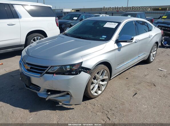 2G1105S34L9103465 2020 CHEVROLET IMPALA Серебряный Передняя левая четверть