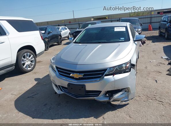 2G1105S34L9103465 2020 CHEVROLET IMPALA Серебряный Вид спереди
