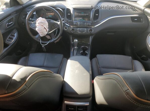 2G1105S35L9105953 2020 CHEVROLET IMPALA Серебряный Вид панели приборов