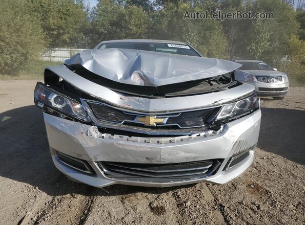 2G1105S35L9105953 2020 CHEVROLET IMPALA Серебряный Вид спереди