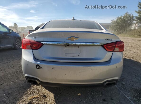 2G1105S35L9105953 2020 CHEVROLET IMPALA Серебряный Вид сзади