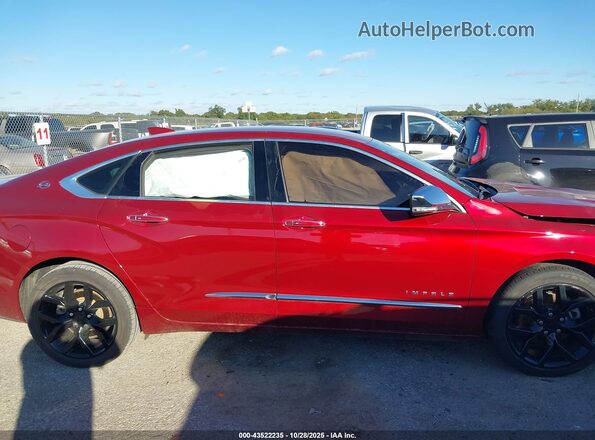 2G1105S36L9104052 2020 CHEVROLET IMPALA Красный Вид задней части салона