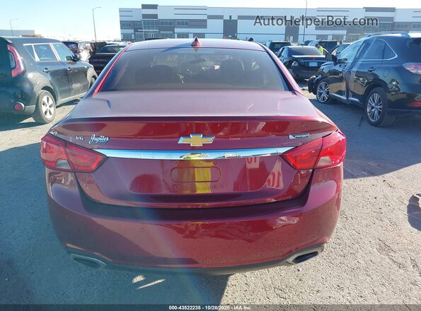 2G1105S36L9104052 2020 CHEVROLET IMPALA Красный 